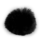 Faux fur ball Ø12-14cm