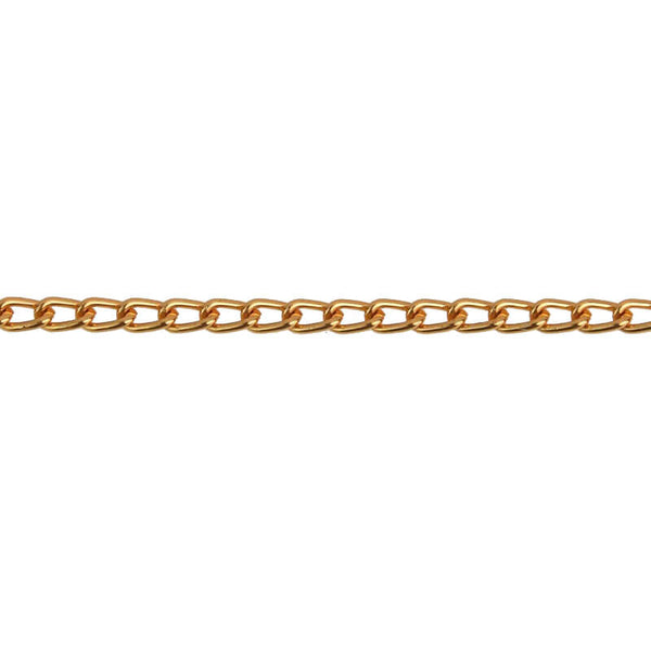 Ķēde 3,5mm - zelta