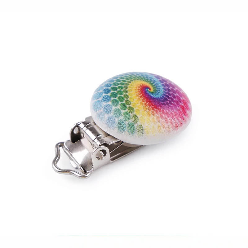 Wooden clip for pacifiers 880396