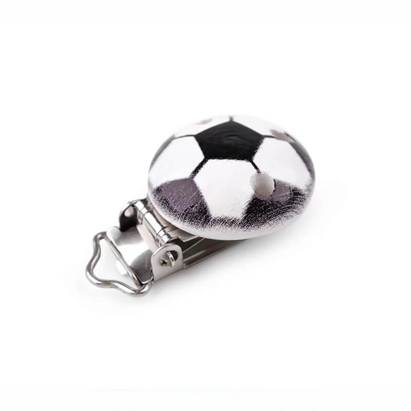 Wooden clip for pacifiers 880396