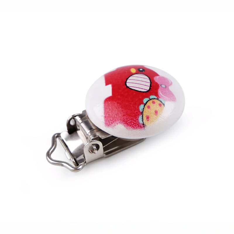 Wooden clip for pacifiers 880396
