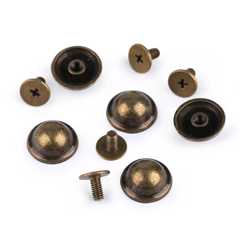 Screw-in metal rivet 13x8mm 790755