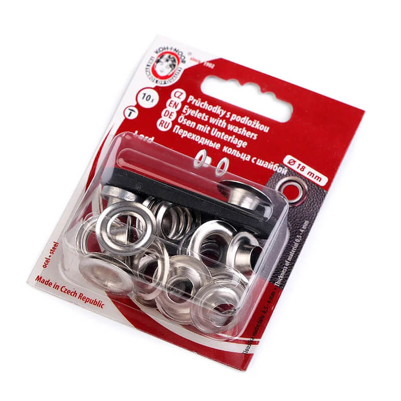 Punch-in rings / Luvers Ø18mm