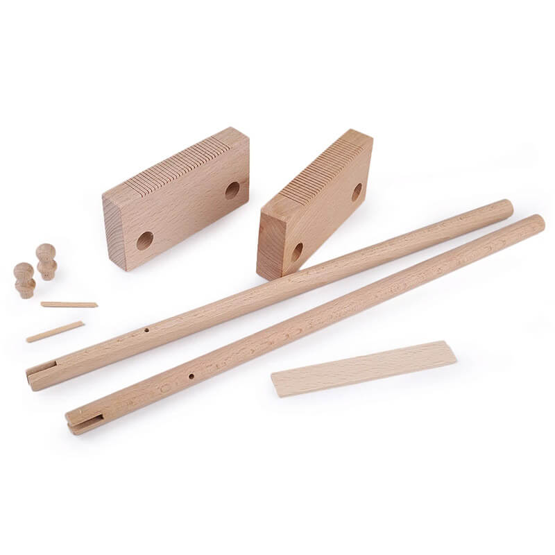 Wooden beading looms