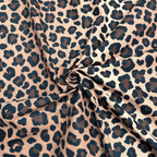Kokvilnas audums 220cm | 147g/m² - leopards