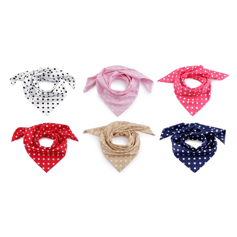 Kokvilnas lakats 70x70cm ar pumpiņām