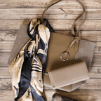 Satin fabric square scarf 70x70cm – 3 pink