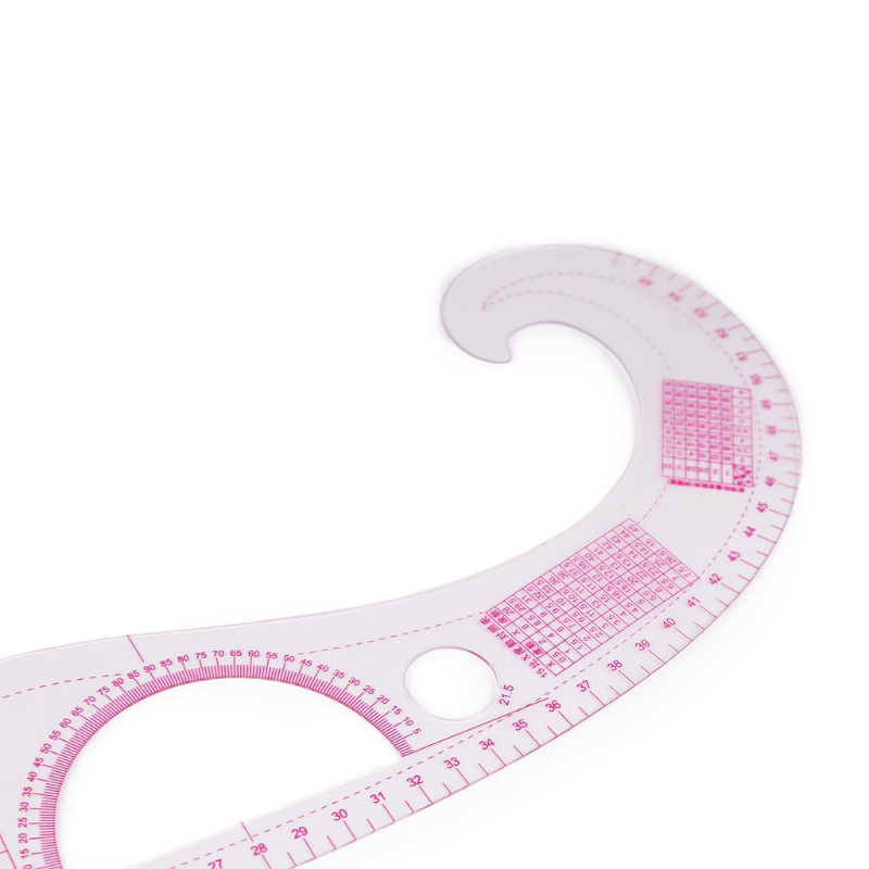 Ruler / curve ruler with a 55cm curvature