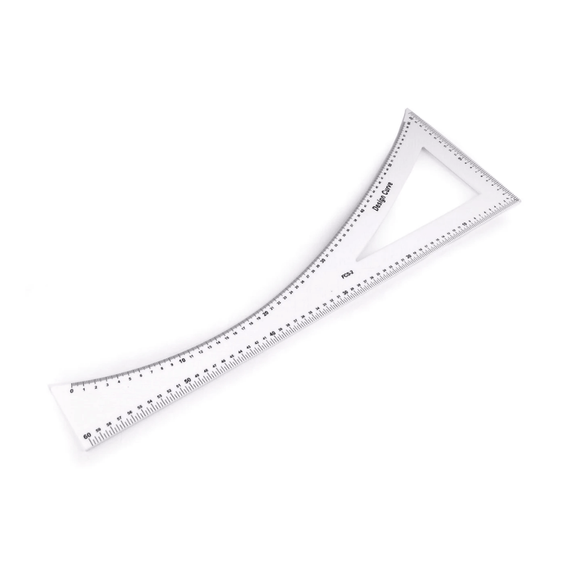 Sewing ruler / pattern ruler 60x20cm