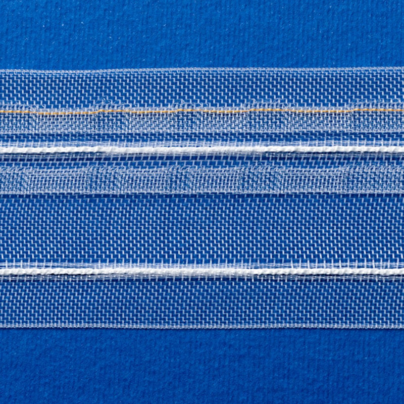 Curtain tieback 5cm | 1:1.5 with one pleat