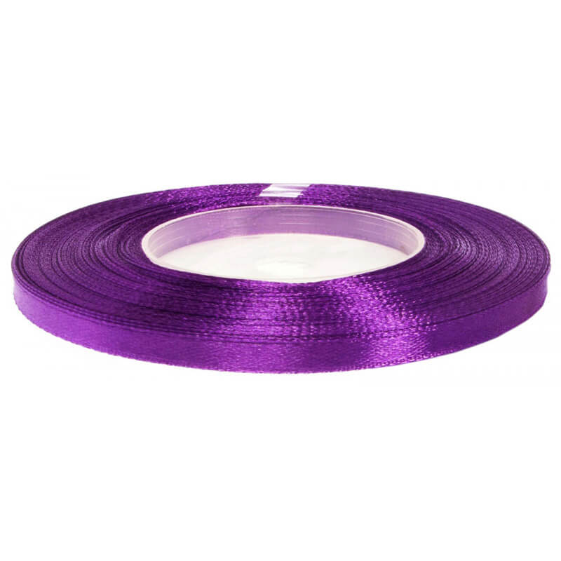 Single-sided satin ribbon 6mm