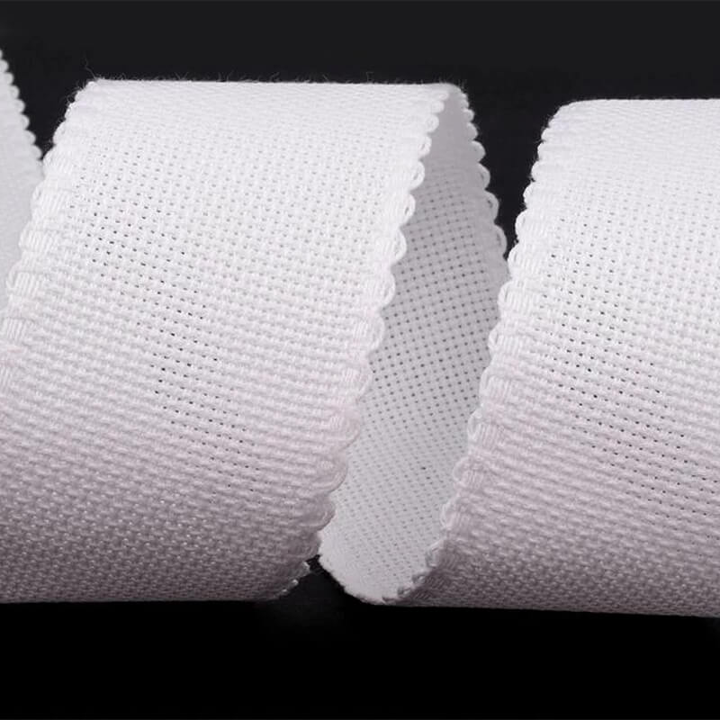 Fabric ribbons for embroidery