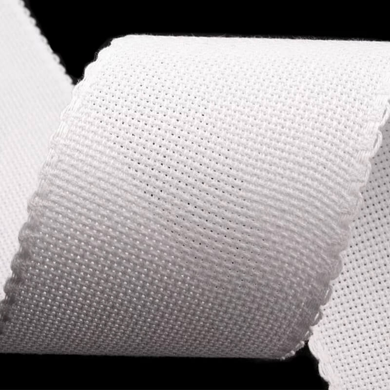 Fabric ribbons for embroidery