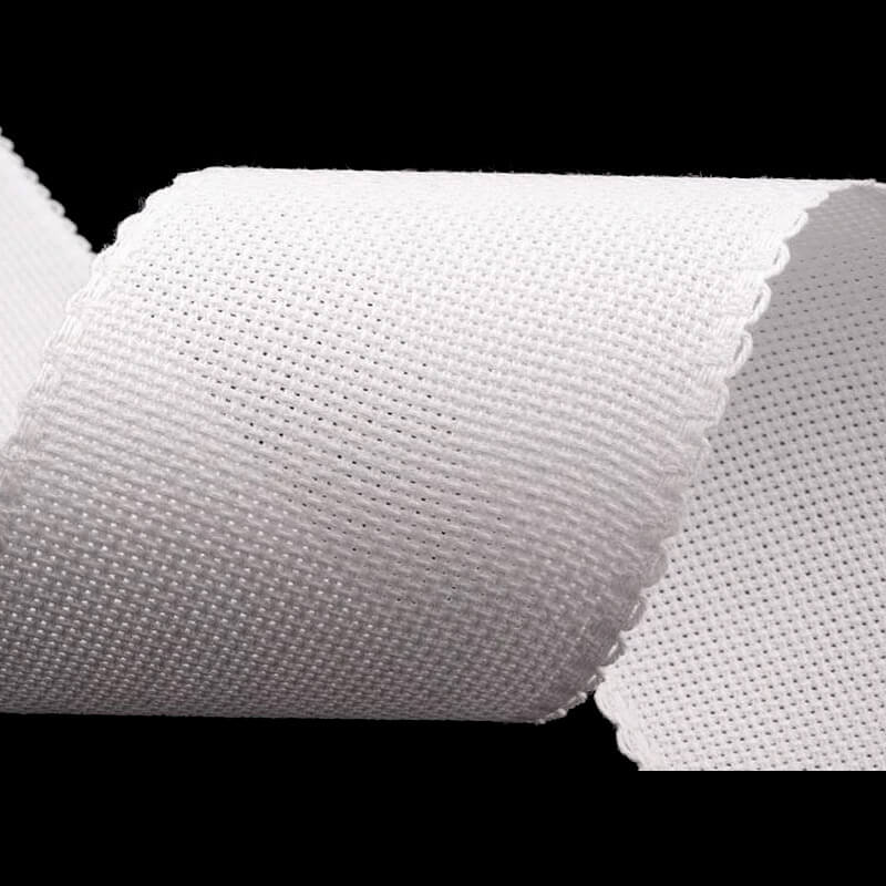 Fabric ribbons for embroidery