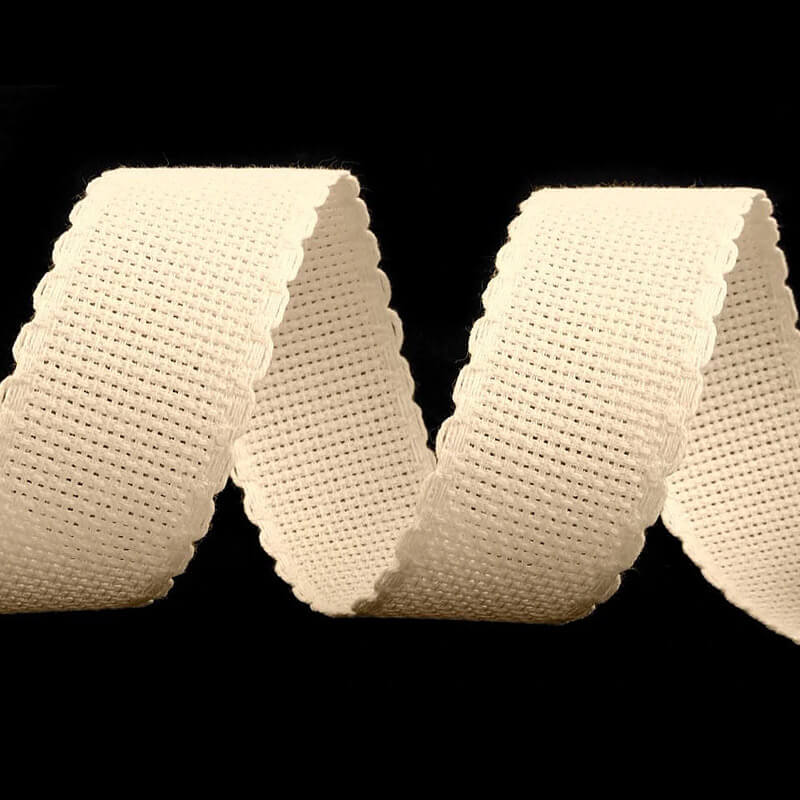 Fabric ribbons for embroidery