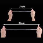 Elastīga silikona lente 15mm - caurspīdīga