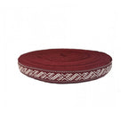 Pēdējais gabals tautiska lente Zalktis 16mm - bordo