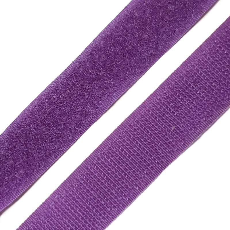 Sew-on velcro “hedgehog” tape 20mm – colorful