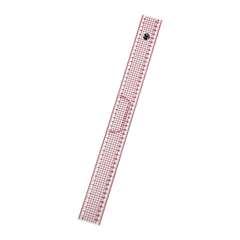 Lineāls 50cm ar leņķi