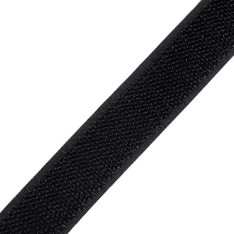 Piešujama velcro lenta – melna