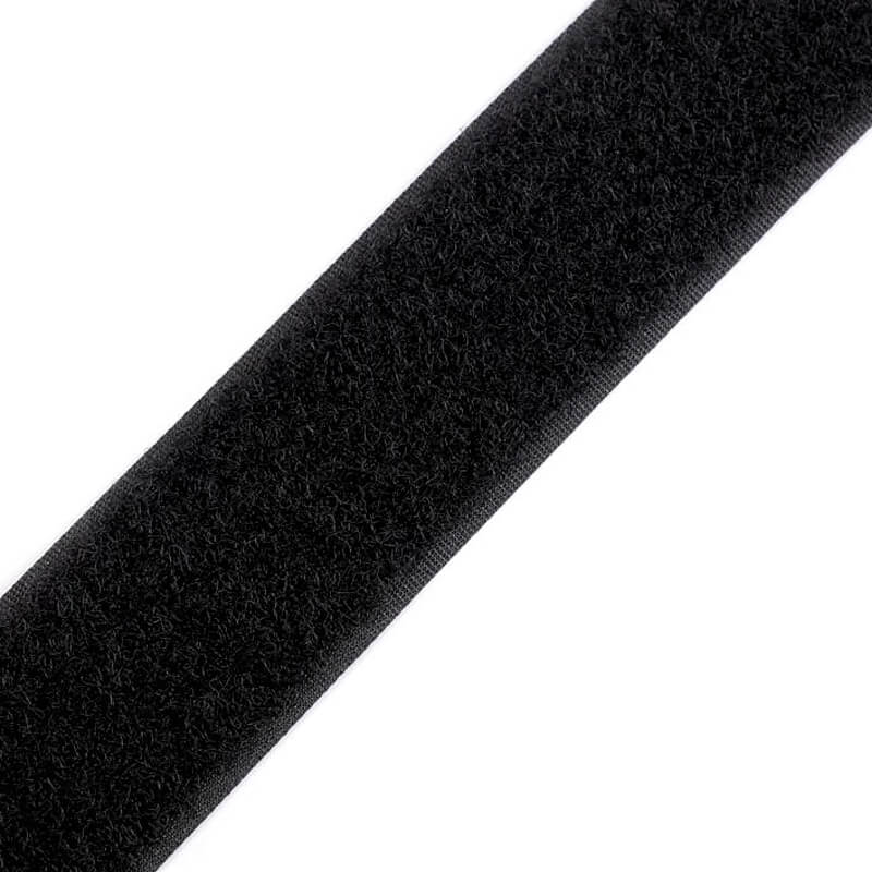 Piešujama velcro lenta – melna