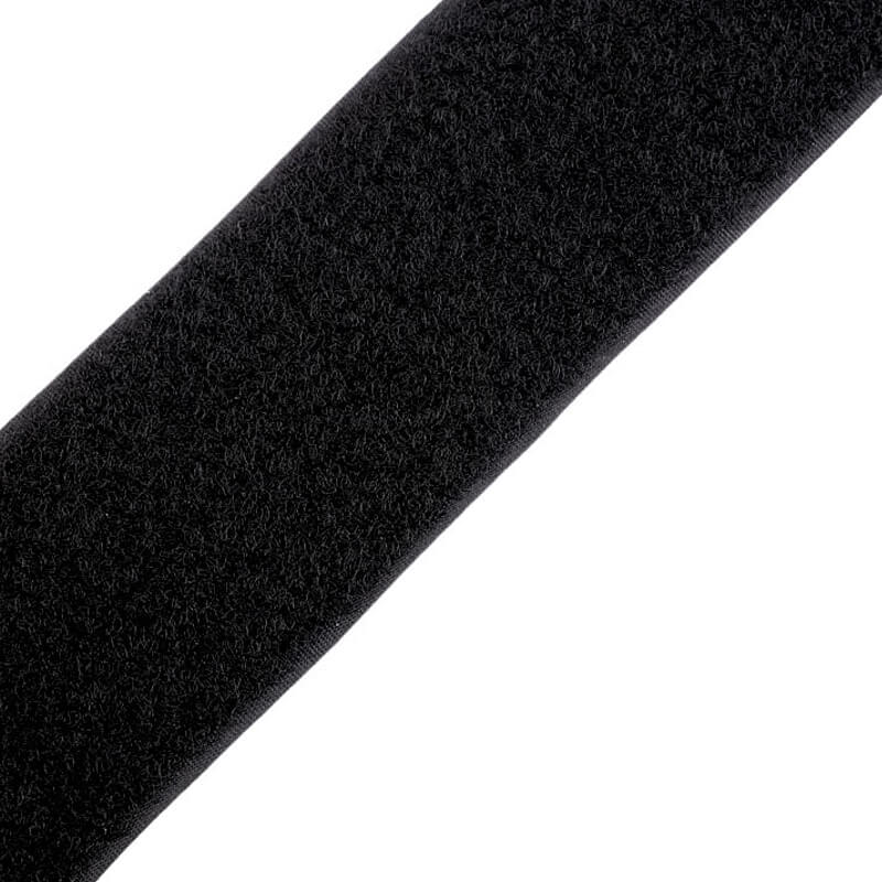 Piešujama velcro lenta – melna