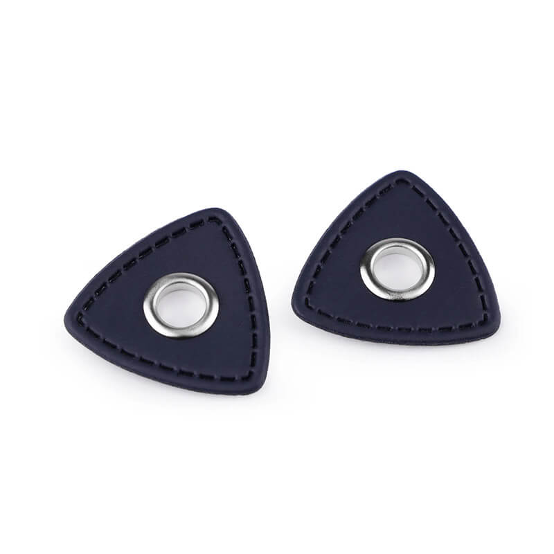 Sew-on grommets Ø8mm 35x35mm