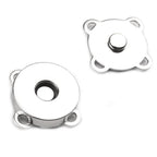 Magnetic clasp Ø18mm - sew-on
