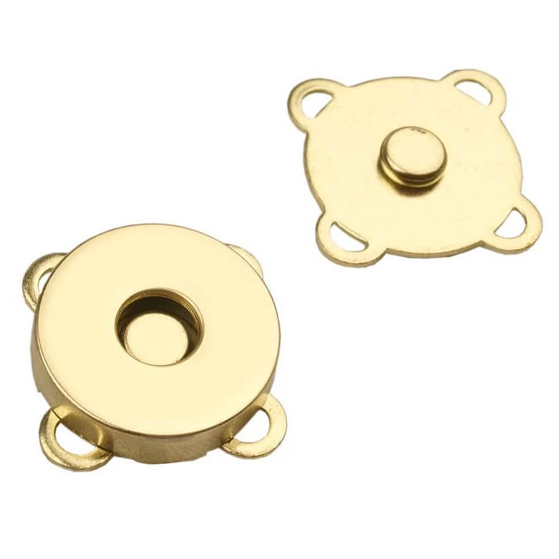 Magnetic clasp Ø18mm - sew-on