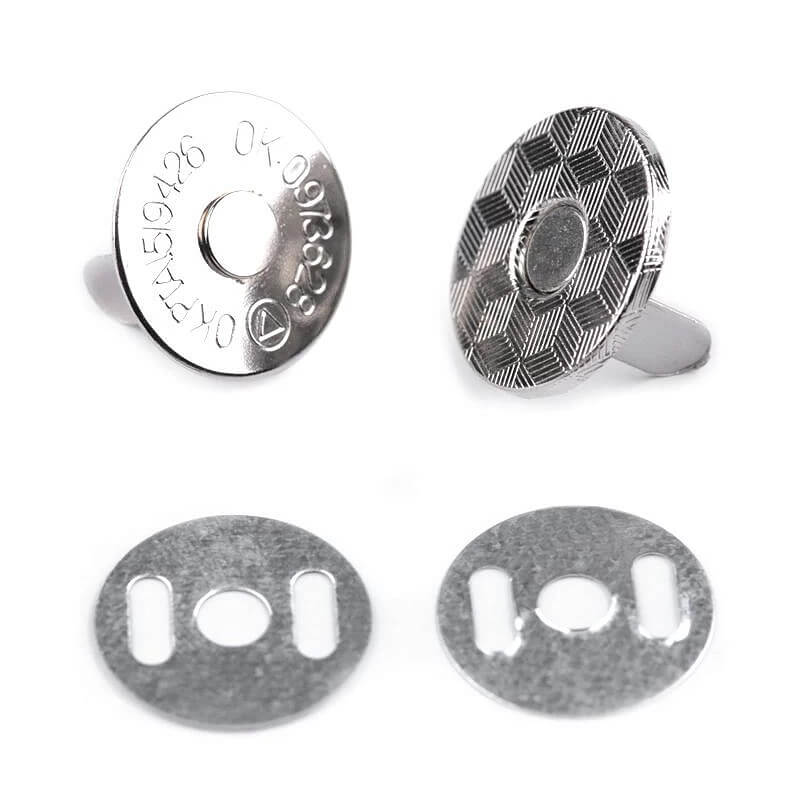 Magnetic closure for bags Ø18mm 780784