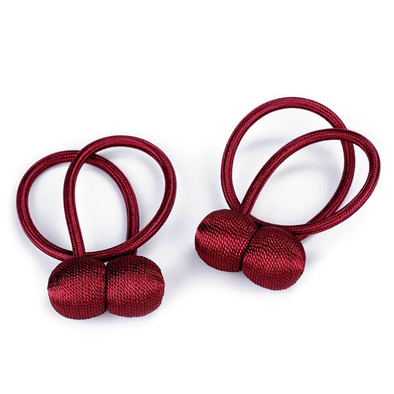Decorative curtain tieback/magnet