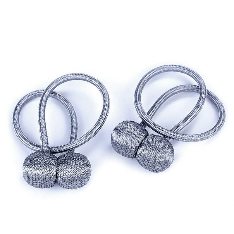 Decorative curtain tieback/magnet