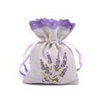 Dāvanu maisiņš ar mežģīni 9x12cm