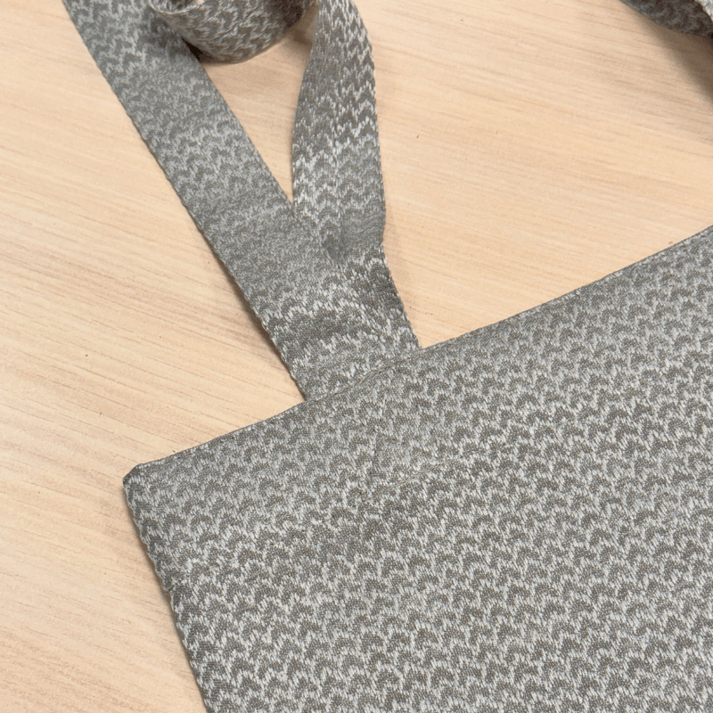 Fabric bag 39x46cm – brown-gray