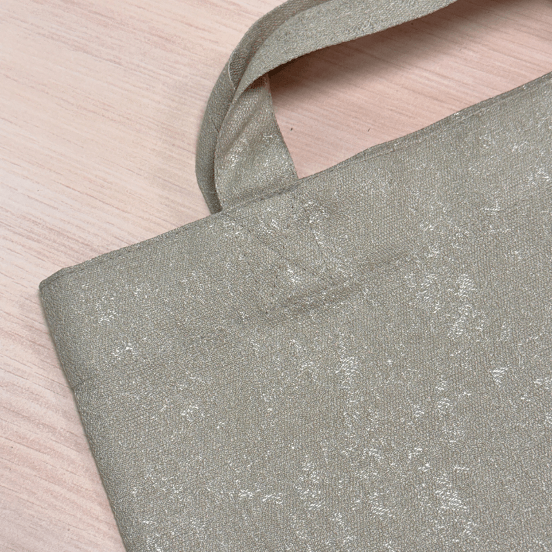 Fabric bag 38x46cm – greenish gray