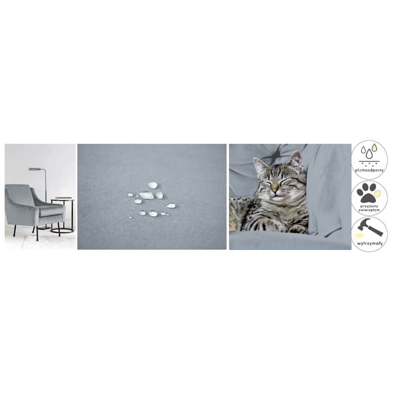 Furniture fabric – velvet piece – matte Matt Velvet