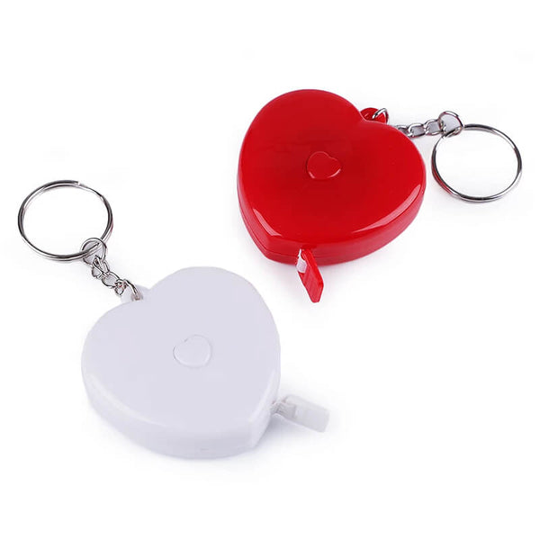 Izvelkama mērlente ar piekariņu - sirds