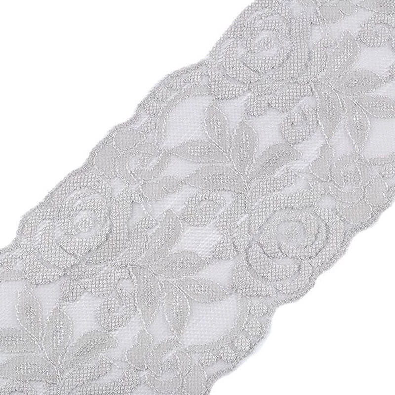 Elastīga mežģīnes lente 9,5cm 180738