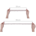 Elastīga mežģīnes lente 3,5cm – 3 melna 180659
