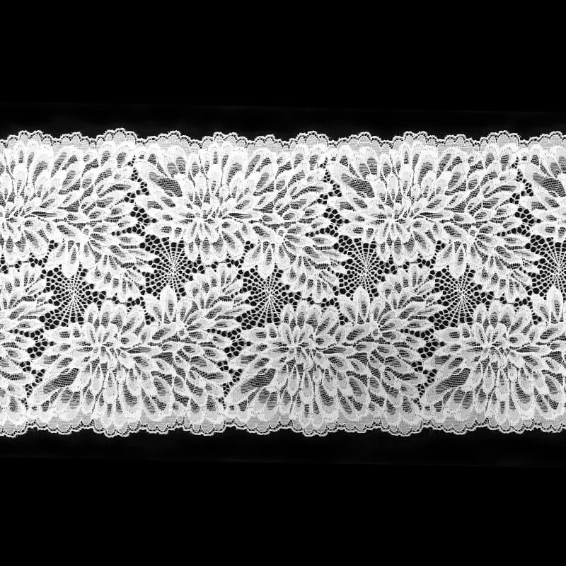 Elastīga mežģīnes lente 22cm