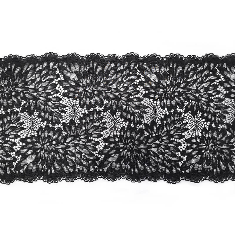 Elastīga mežģīnes lente 22cm