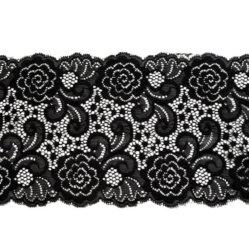 Elastīga mežģīnes lente 16cm 180803