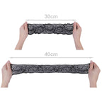 Elastīga mežģīnes lente 8cm 550045