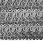Lace fabric in columns