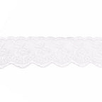 Izšūta organzas mežģīnes lente 4,5cm