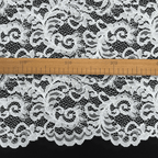 Mežģīnes audums 145cm - balts