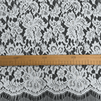 Mežģīnes audums 250x135cm - balts