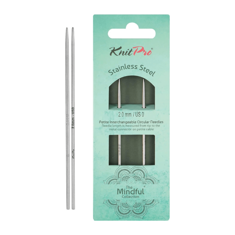 KnitPro Mindful Collection circular needle without cord 10cm