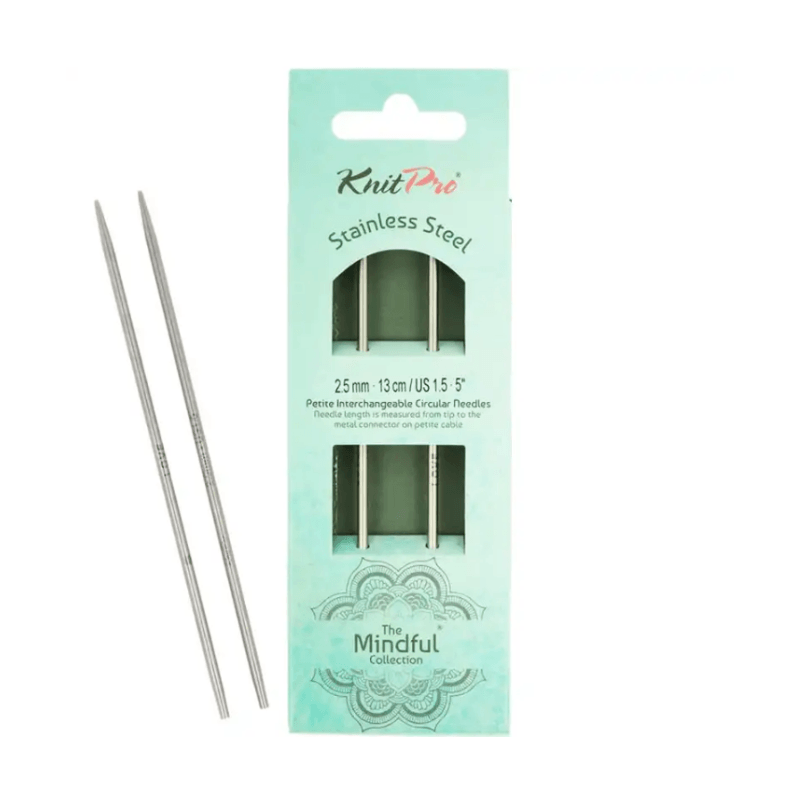 KnitPro Mindful Collection circular needle without cord 10cm