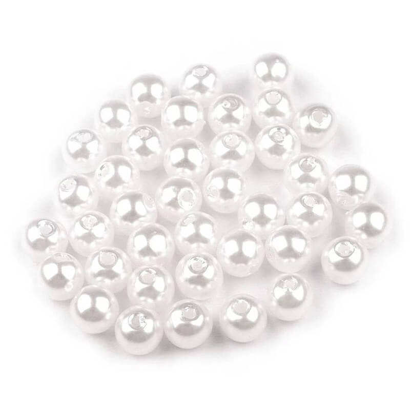 Plastic beads Ø6mm | 20g